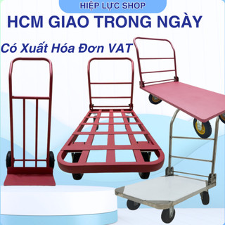 Xe đẩy hàng Hiệp Lực tải trọng 200 - 500kg nhiều kích thước, sơn tĩnh điện Nano