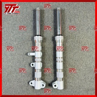 Phuộc Sirius 110 phay thái Bạc cắt ty 3 phân MS14