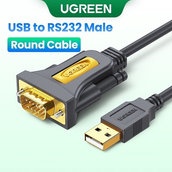 Cáp USB to Com RS232 DB9 Ugreen