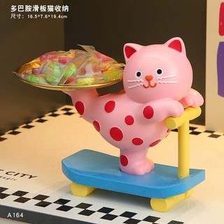 Set decor chú mèo trang trí phòng khách siêu đáng yêu - oder