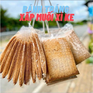 Bánh tráng xike lắc muối nhuyễn siêu cay
