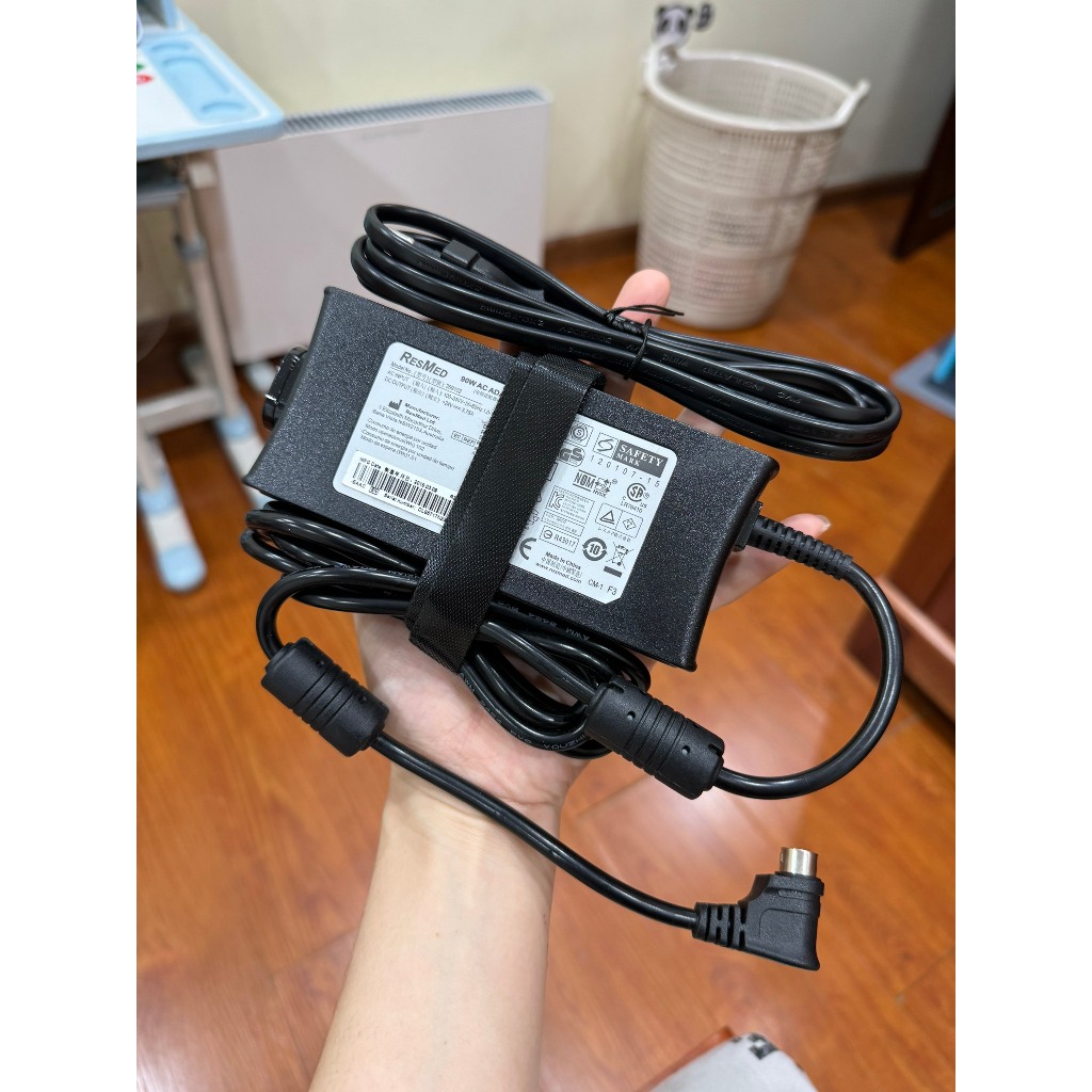 Genuine 3-Pin +24V 3.75A 90W Adapter ResMed S9 Series Model 369102 IP21 DA90C24 R360-7213 CPAP Power Charger