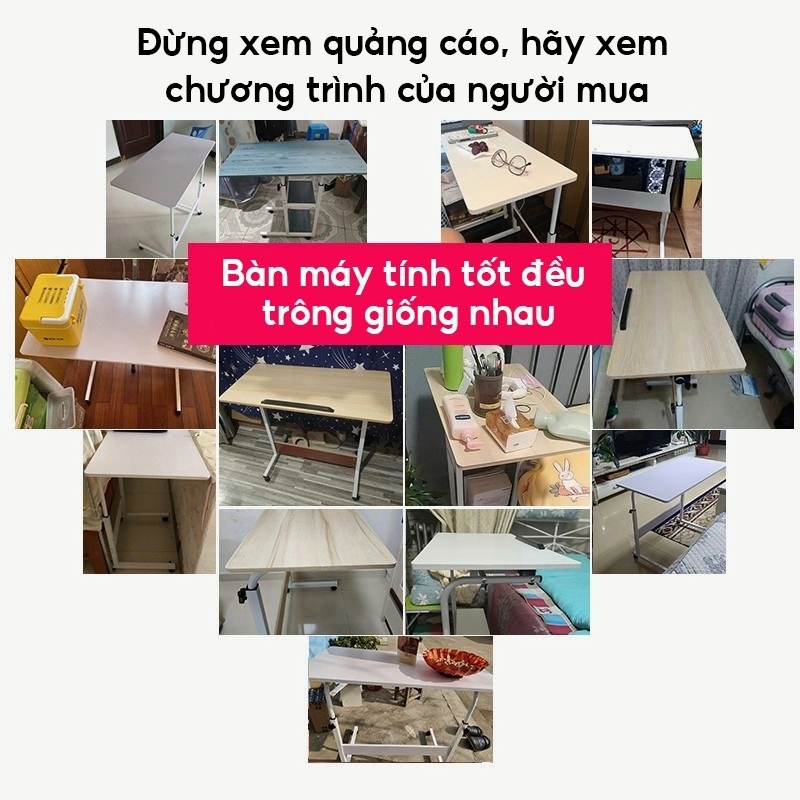 HUHU Bàn làm việc đa năng có thể điều chỉnh độ cao phù hợp cho học sinh có bánh xe di động | BigBuy360 - bigbuy360.vn