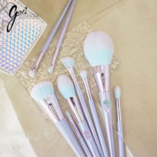 Bộ cọ 9 cây Feather B Pastel kèm ống đựng