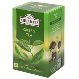 Trà xanh ahmad túi lọc 40g - ahmad pure green tea