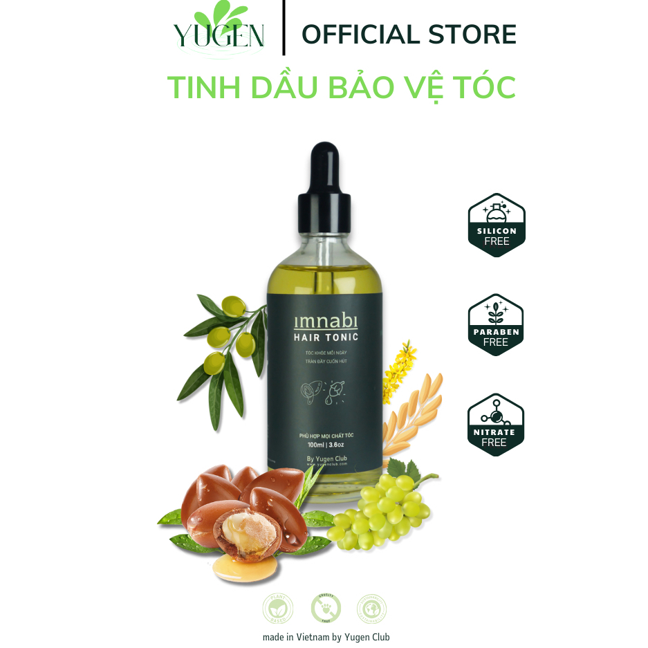 Tinh Dầu Dưỡng Tóc Hair Tonic Imnabi by Yugen Club - Handmade -  50ml