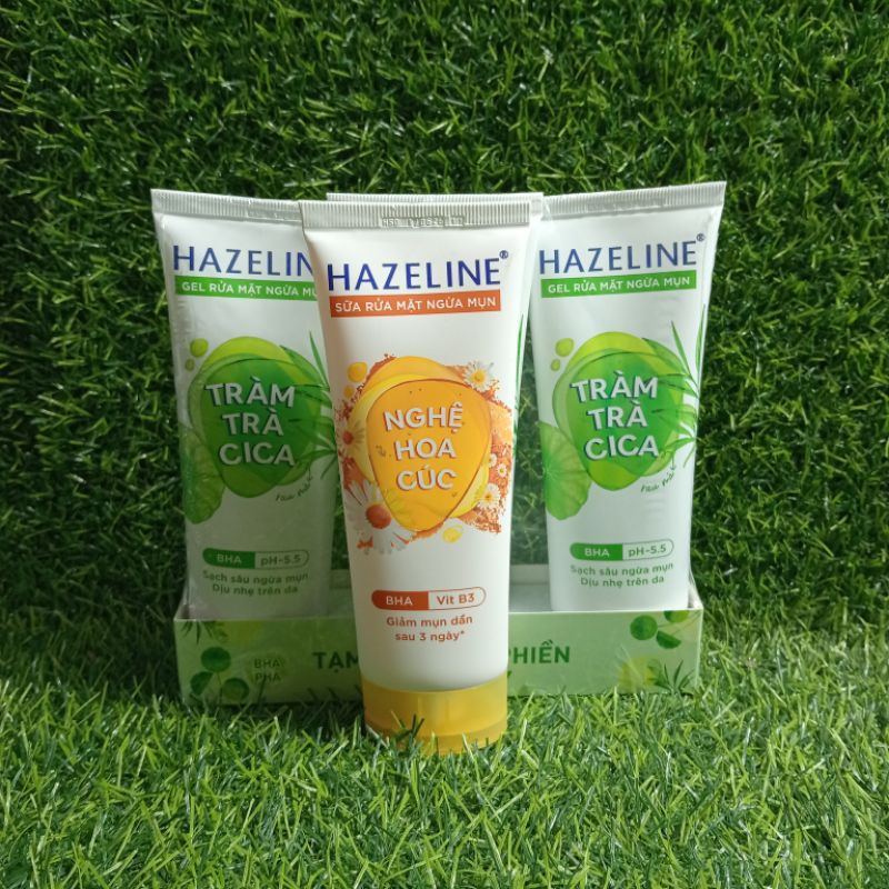 Sữa rửa mặt Hazeline tuýp 100g