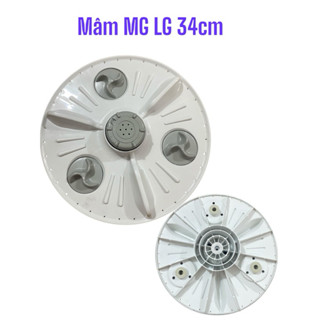 Mâm máy giặt LG cửa đứng  kích thước 34cm
