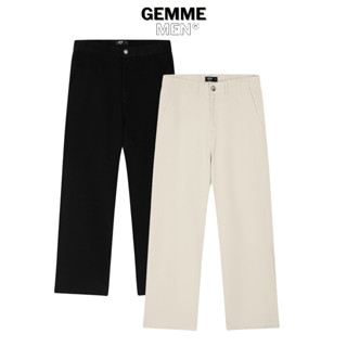 Quần dài Kaki ống suông big size GEMME MEN, form ống suông đứng, thể thao, năng động big size 55 - 130kg