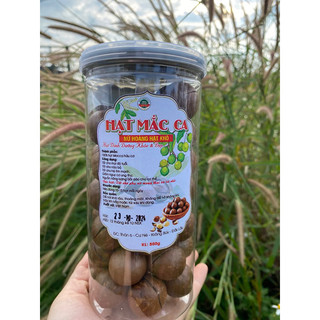 Macca Đăk Lăk sấy nứt vỏ Organic giòn tan không hôi dầu 1 kg