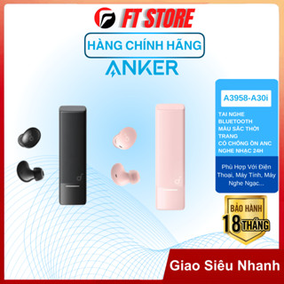 Tai nghe không dây Anker Soundcore A30i A3958 thiết kế thỏi son nhỏ gọn Chống ồn ANC Chống nước IP54