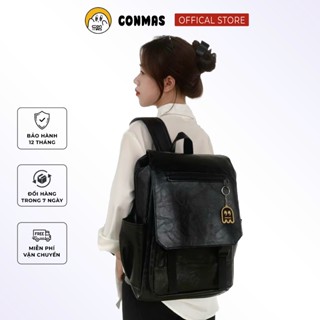 Balo CONMAS BRAND Unisex nắp gập Backpack - Chống thấm nước, có ngăn chống sốc