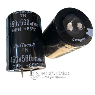  2 cái 560uf 450V Tụ nguồn máy hàn 560uf mới 30x45mm 35x50mm 