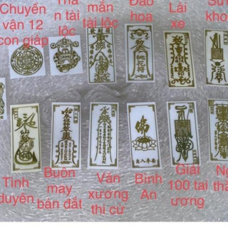 Linh phù dán mặt lưng điện thoại iphone và android