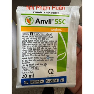  Thuốc trừ bệnh cây trồng Anvil 5SC  Gói 20ml  chính hãng Syngenta  Thuỵ Sỹ  