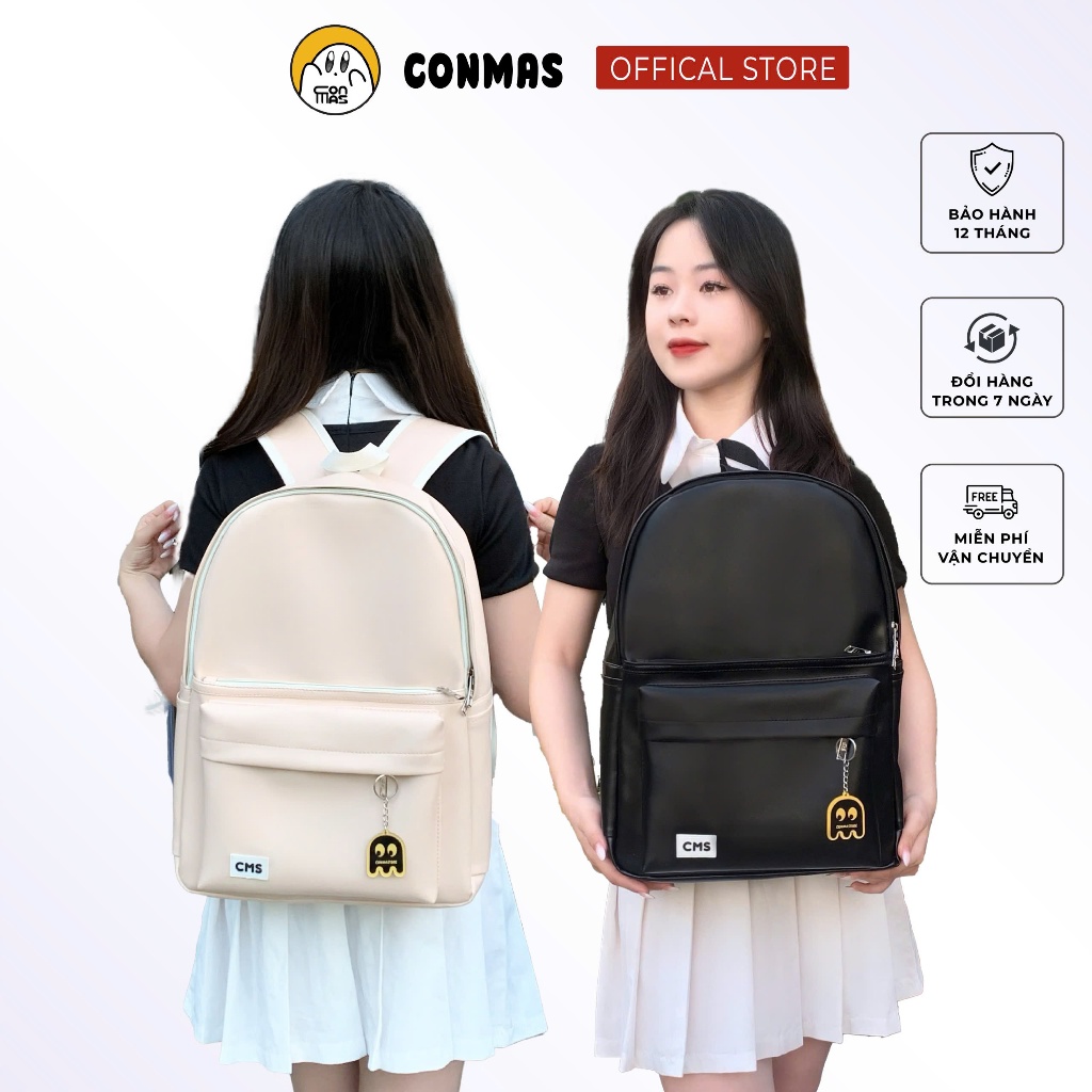 Balo da Luxy đựng vừa laptop 15.6inch, chống thấm nước đi học, đi chơi tiện dụng  Đeo Vai Backpack