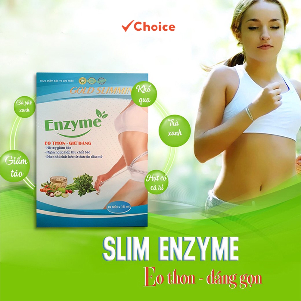 Enzyme Giảm Cân Hỗ Trợ Giảm Béo An Toàn Hiệu Quả Cấp Tốc - Giảm Cân Enzyme Gold Slimming