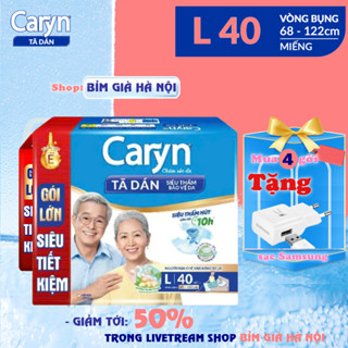 Caryn M40 L40 XL40 miếng siêu thấm hút #bỉm caryn #tã già caryn #bỉm già merzy #tã caryn #caryn caryn #merzy #sunmate