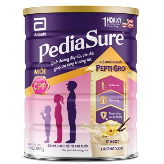 Sữa bột Abbott Pediasure 1.6kg/850g