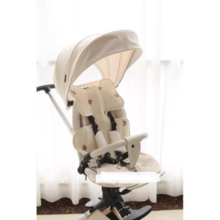 Đệm lót xe đẩy cho bé . Tấm lót   chiếu xe đẩy cho bé cotton mềm mại thoáng khí phong cách Hàn Quốc 