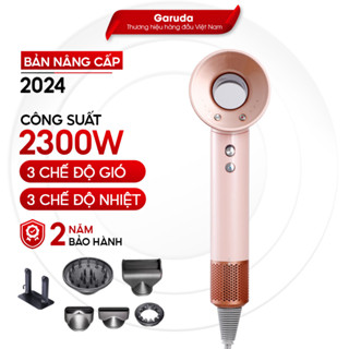 Máy Sấy Tóc ion âm GARUDA 3 Chế Độ Gió 3 Mức Nhiệt Công Suất 2200W, Nóng Lạnh 2 Chiều Chăm Sóc Tóc, Bảo Hành 12 Tháng