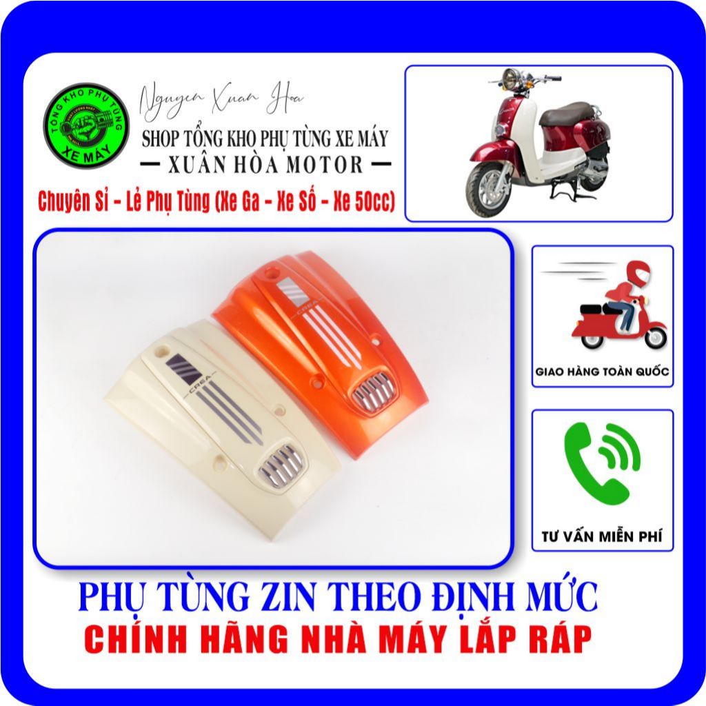 Mặt nạ nhỏ Crea 50cc, lắp được cho nhiều hãng (Hyosung, Nioshima, Espero, Việt Thái, Nam Anh...) (Nh