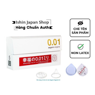 (Có bill mua hàng tại Nhật) Bao cao su sagami 001 NỘI ĐỊA NHẬT BẢN ( Bao cao su Sagami 0.01 )