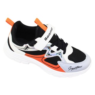 [FORM ÔM TĂNG 1 SIZE] GIÀY THỂ THAO BATA HỌC SINH BÉ TRAI BITA'S QUAI XÉ DÁN GVBT.93 (ĐEN CAM + ĐEN ĐỎ) - BITAS