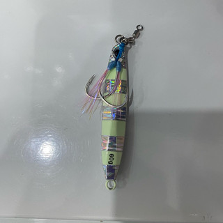 Mồi câu cá jig light sẵn lưỡi,shore jig 35-> 100g