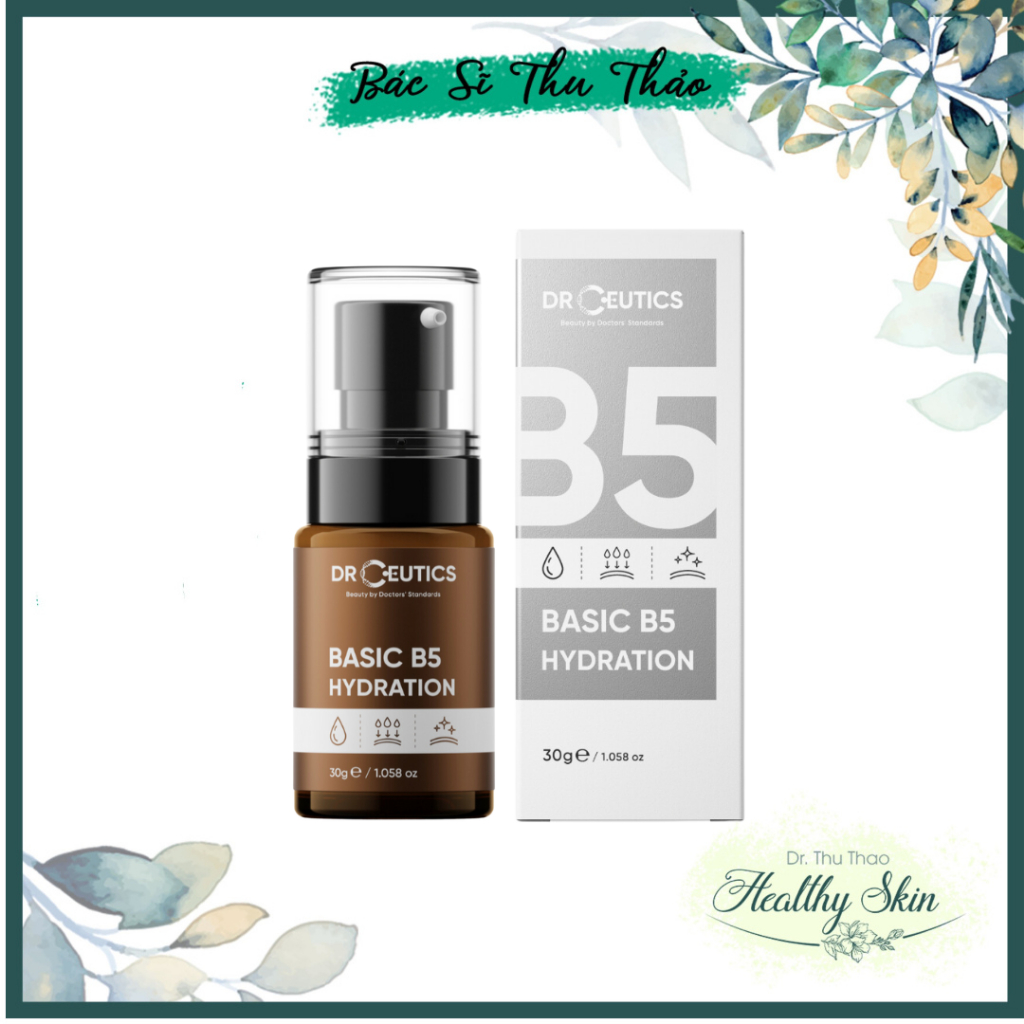 [30g] Tinh chất giữ ẩm phục hồi DrCeutics Basic B5 Hydration