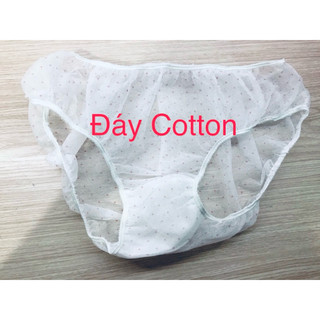 Quần Lót Giấy Happy Days Hồng 1 gói 5 chiếc (MSP: Đáy Cotton - 2lớp đáy)