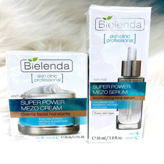  Combo Bielenda xanh dương mezo professional skin clinic cho da khô nhạy cảm dưỡng ẩm cho da 