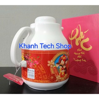 Phích trà 1 lít Rạng Đông RD-1055ST, Bình thủy trà Rạng Đông RD-1055ST 1 Lít, Chính Hãng, Rạng Đông