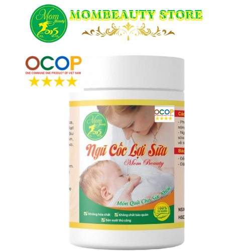 Ngũ cốc siêu lợi sữa cao cấp từ 25 loại hạt đặc biệt Mombeauty - 500gr