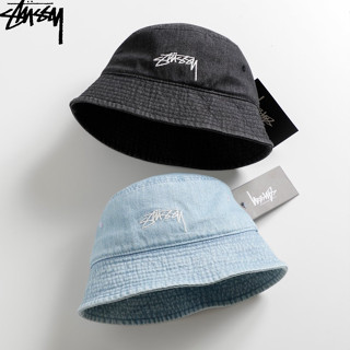  Mũ Nón Vành Nón Bo Nón Bucket STUSSY Chữ Ký Chất Vải Jean Mềm 