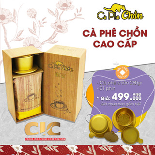 Hộp quà Cafe chồn 500g