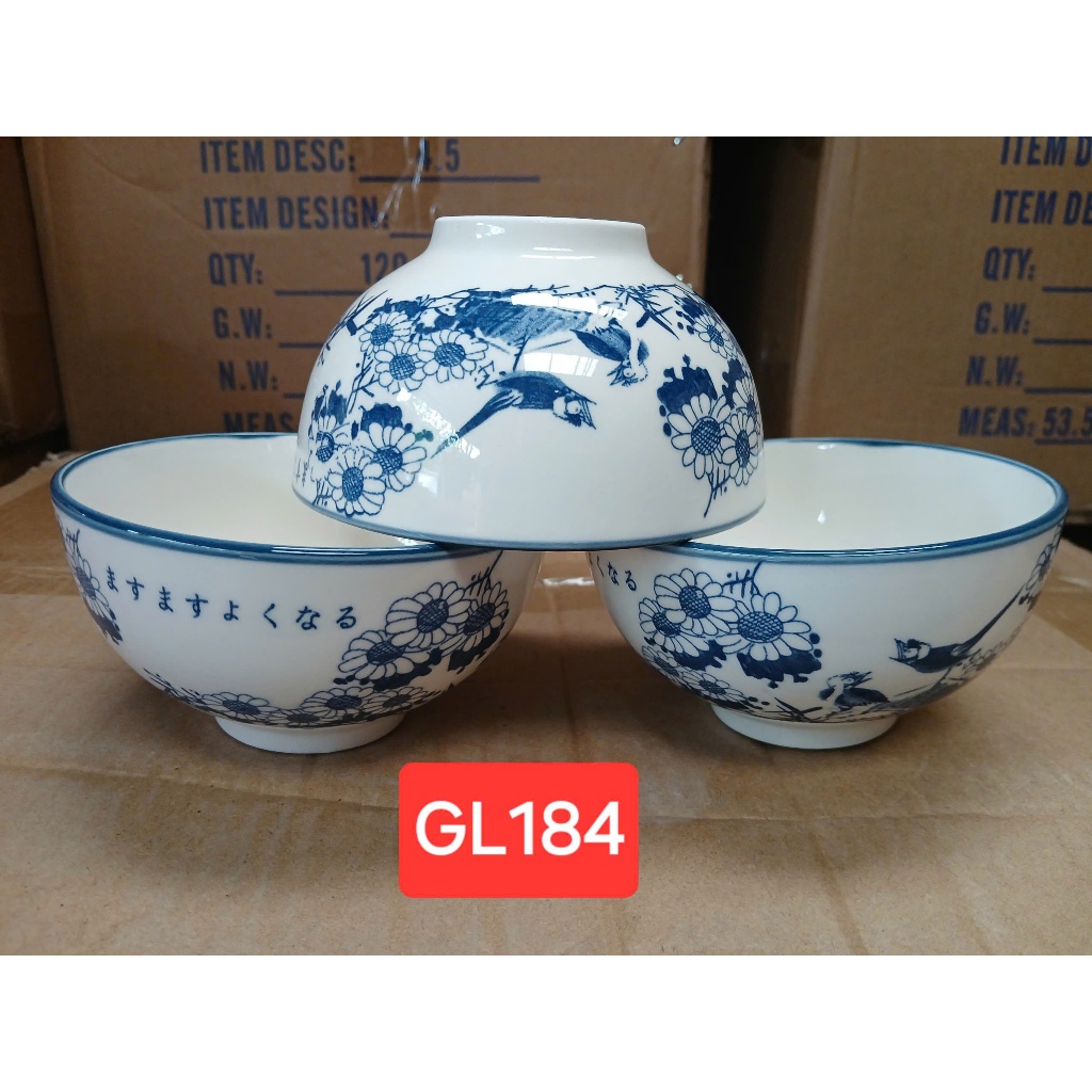 ̣(Flash sale) combo 10 chén sứ, 5 chén hoa văn 4d nhiều mẫu