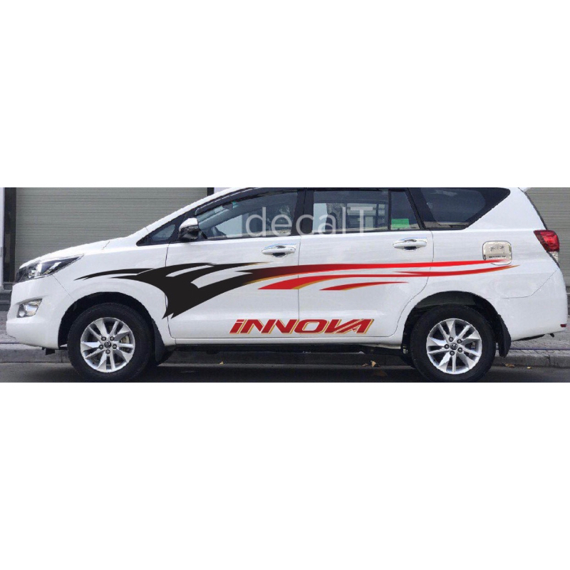 Tem Dán Sườn Xe Innova Mẫu Mới. Tem Dán Sườn Xe Innova (I0004)