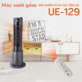 Máy Sưởi Gốm Có Điều Khiển Unie UE-129, Công Suất 2200W, Phun Sương Tạo Ẩm, 3 Chế Độ Sưởi, Bảo hành 12 tháng