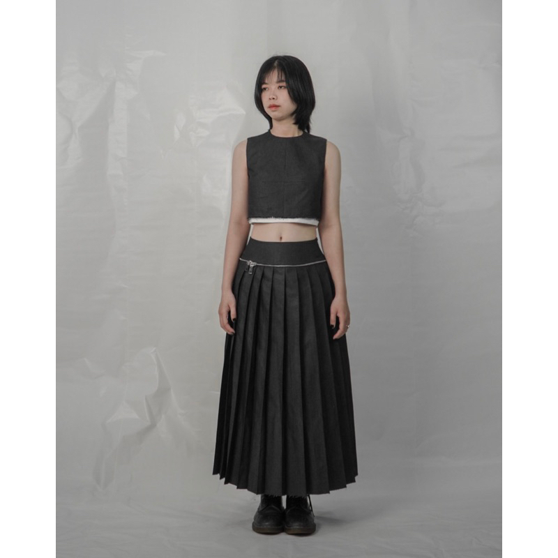 [ SSSTUDIO ]  chân váy dập li