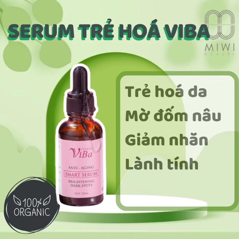 serum trẻ hoá Hexapeptide 12 Serum Trẻ Hoá ViBa 30ml