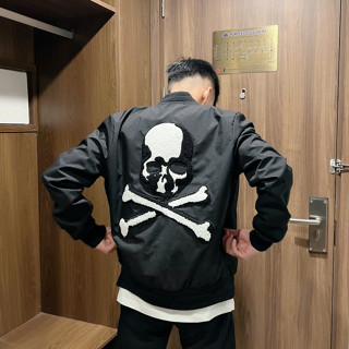 Áo Khoác Gió Nam Philip Dầu Lâu Xương Chéo Chất Liệu Gió 2 Lớp Thời Trang Nam Màu Đen Kiểu Dáng Khoác Ngoài Hottren