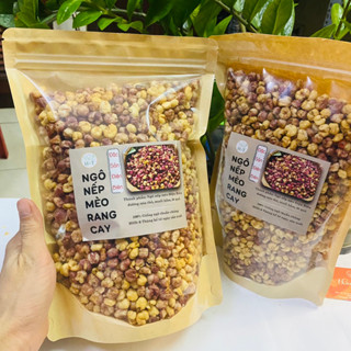 Ngô nếp mèo giòn cay rang củi Điện Biên gói 500gr - Ngô mèo xóc mắm cay