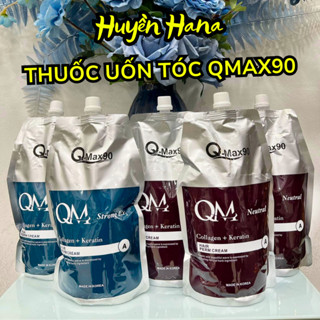 Thuốc uốn tóc Qmax90 cao cấp không quan tâm mềm hóa, được hỗ trợ kỹ thuật 24/7 | Huyenhana