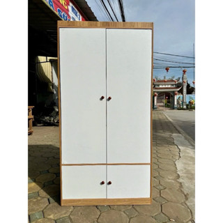 Tủ đựng quần áo tiện lợi 160x80x45 tủ lớn đựng áo quần đa năng, tủ quần áo gỗ lắp ghép chất liệu gỗ MDF cao cấp A133