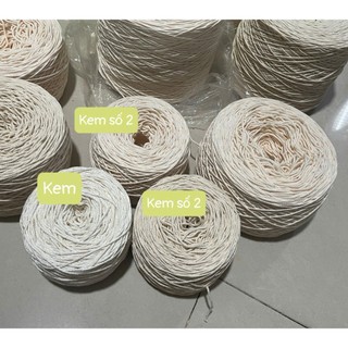Dây Thừng Cotton màu Thắt Macrame size 2mm, 3mm,5mm [ Ảnh Thật]
