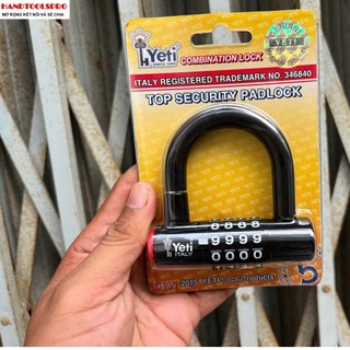 Ổ khoá số chữ U Yeti L-701