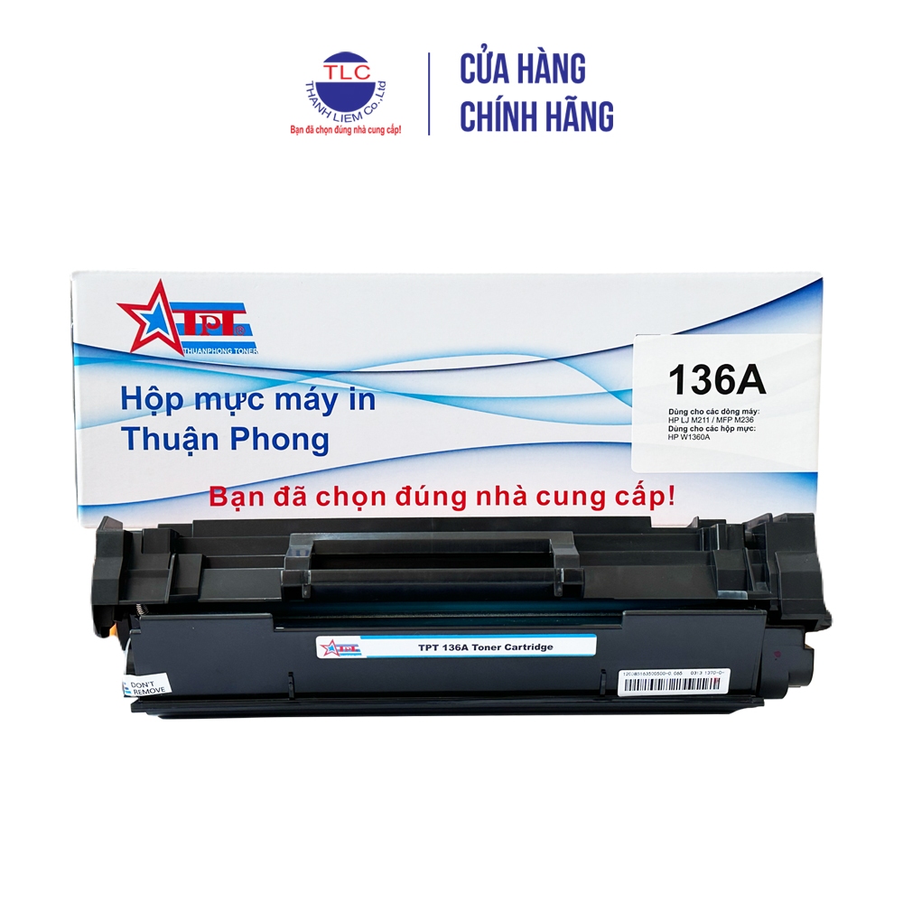 Hộp mực TPT Thuận Phong 136A dùng cho máy in HP LJ M211 / MFP M236