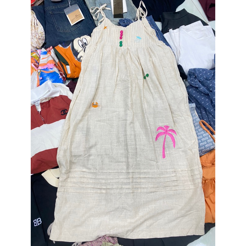 Đầm Suông 2 Dây Maxi