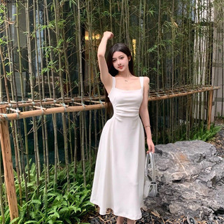 Đầm Tiểu Thư Hai Dây Chít Eo